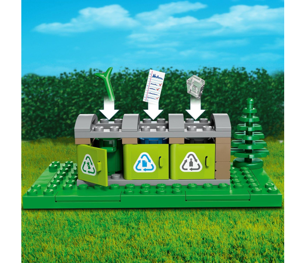LEGO City 60386 Ciężarówka recyklingowa - 1091243 - zdjęcie 4